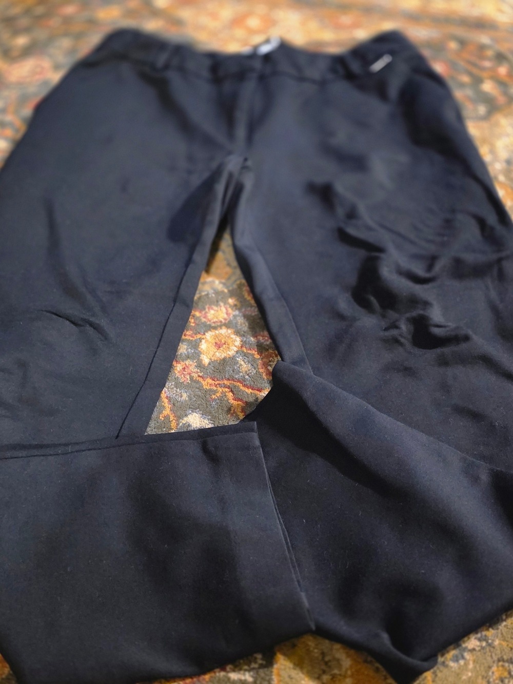 4/$67 Deal! Alfred Sung Black Stretch Casual Pants